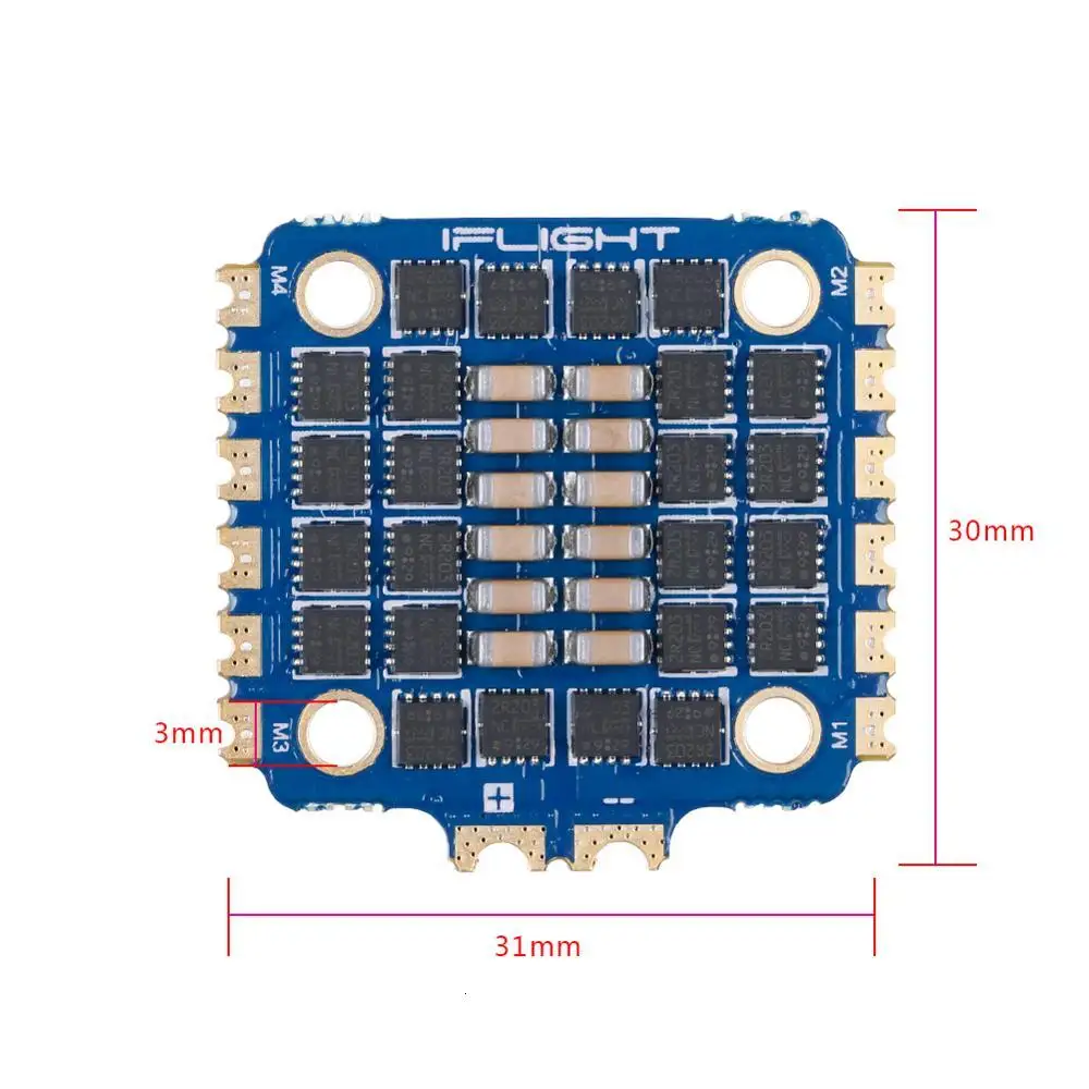 IFlight 31*30 мм SucceX-E mini 35A 2-6S Lipo 4 в 1 ESC поддерживает DShot DShot150/300/600/MultiShot/OneShot для FPV