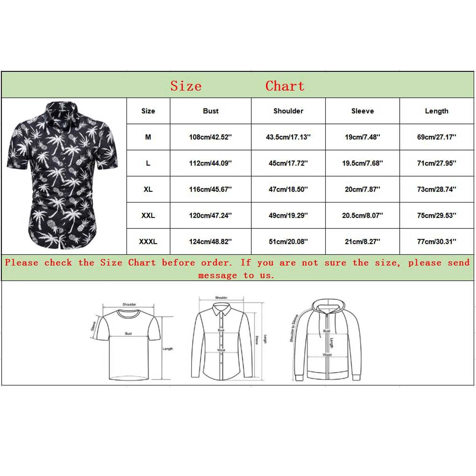 

Soft Thin Comfortable Button Up Hawaiian Shirt Fashion Men's Summer Casual Printed Short Sleeve Top Blouse Shirts Streetwear
