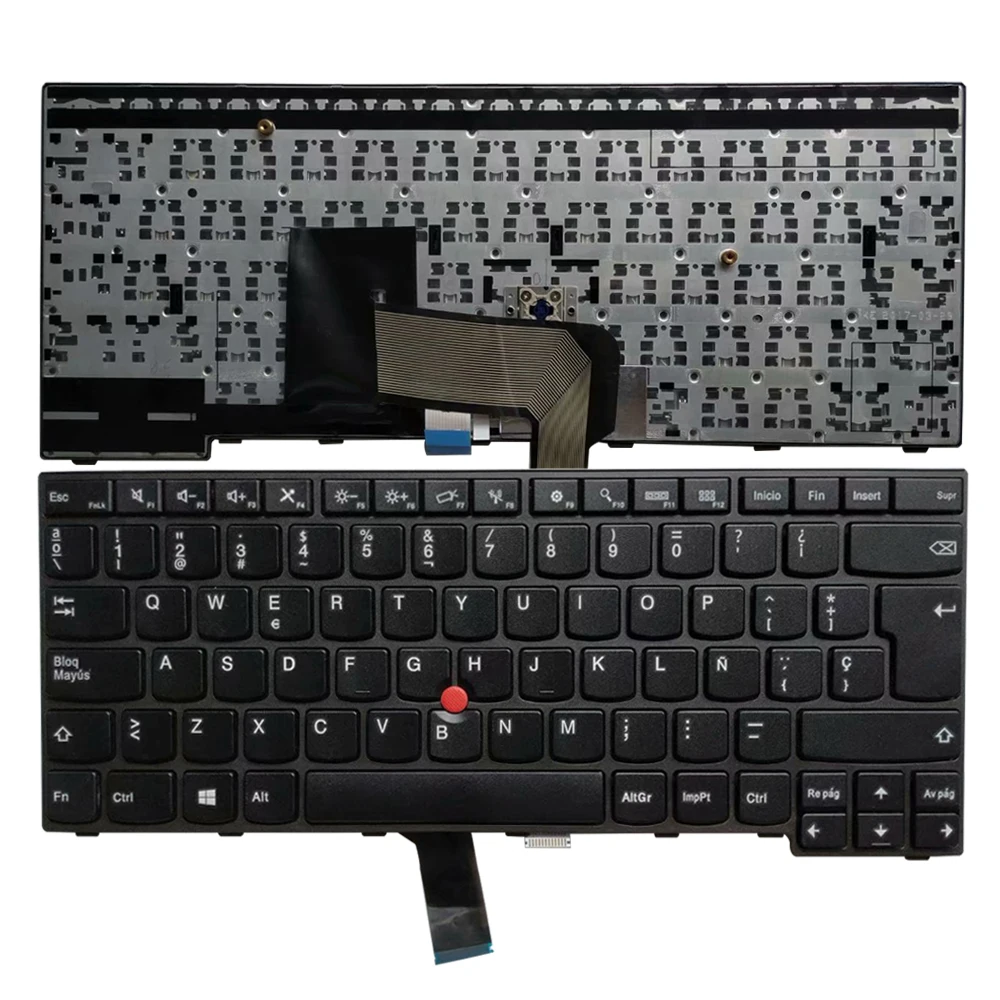 Новая клавиатура SP для LENOVO THINKPAD E450 E450c E455 E460 E465, испанская клавиатура для ноутбука, черная, FRU 04X6191 Новая клавиатура SP для LENOVO THINKPAD E450 E450c E455 E460 E465, испанская клавиатура для ноутбука, черная, FRU 04X6191