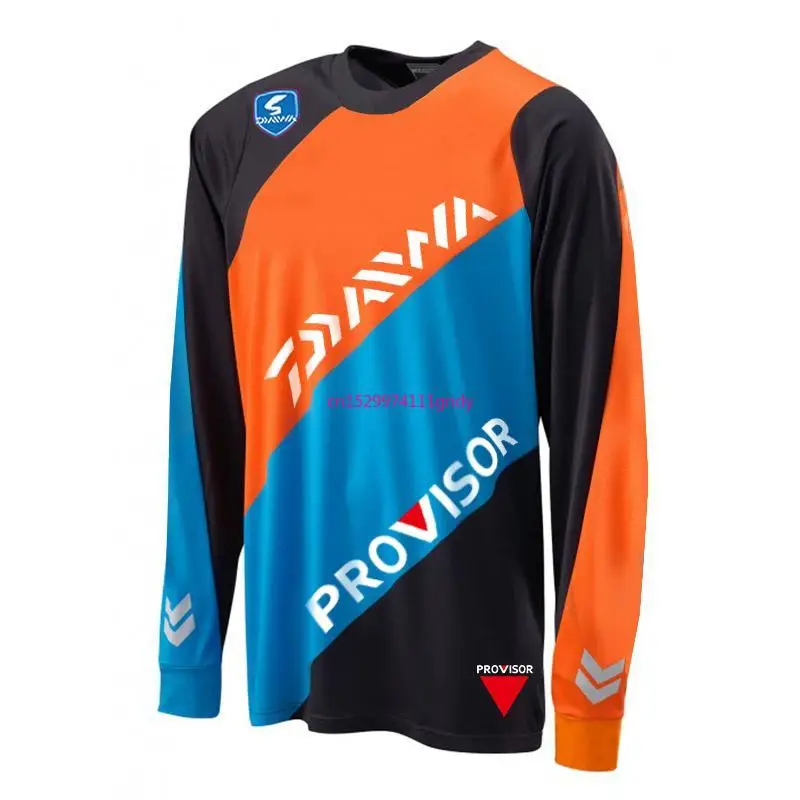 

2021 Spring Fishing Clothes Cycling Jersey Men Clothing Fishing Jersey Anti-UV Quick-Dry Breathable Long Sleeve Fishing Shirt