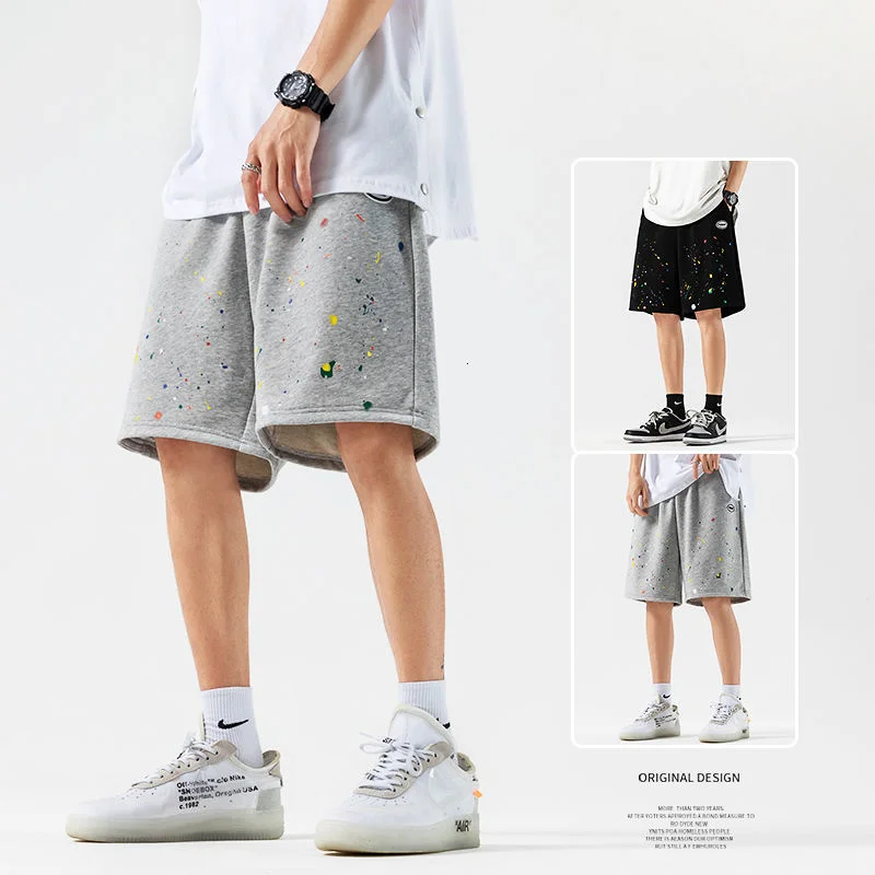 

Мужские спортивные шорты Privathinker, повседневные свободные прямые шорты в стиле Харадзюку, хип-хоп