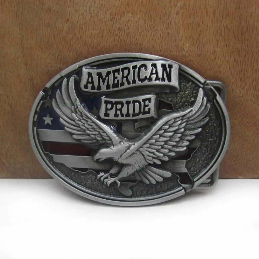 BuckleClub оптовая продажа ретро американский гордость Орлан джинсы подарок пряжка