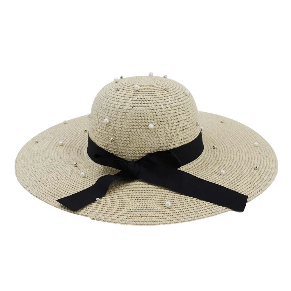 Летнее платье в стиле &quotРетро&quot большой полями ленты соломенная широкополая