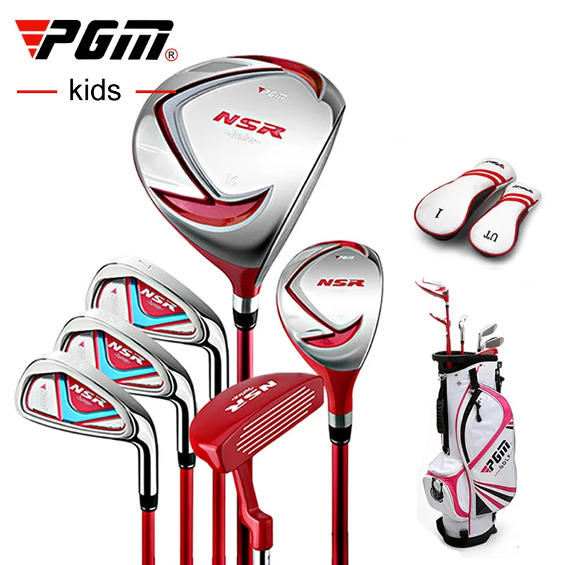 

Children's And Adolescent Golf Clubs Girls' Beginners Set Of Carbon Shafts Lightweight Version Of Children's Clubs With Bag