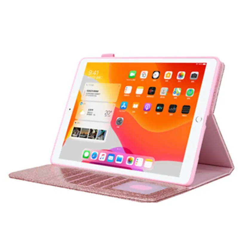 Роскошный чехол из ТПУ для apple ipad 10 2 2019 планшета бумажник искусственной кожи pro 5 air