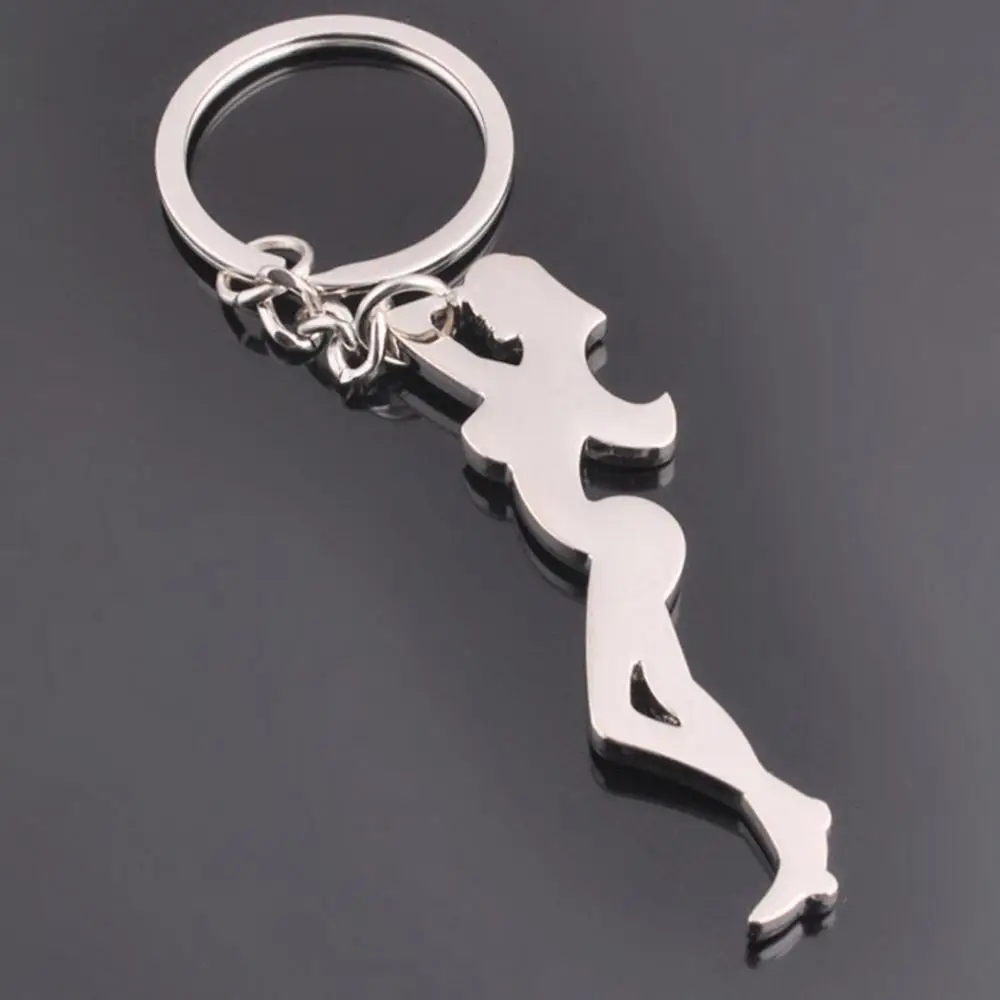 Брелок для ключей женский металлический пивной Открыватель бутылок модный