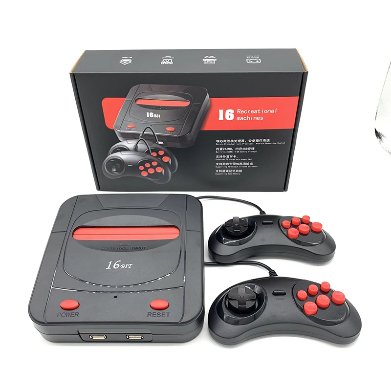 Мини классическая 16 бит sega ТВ игровая консоль Ретро игровая консоль Поддержка TF карты HDMI Портативный игровой плеер встроенный 188 игр