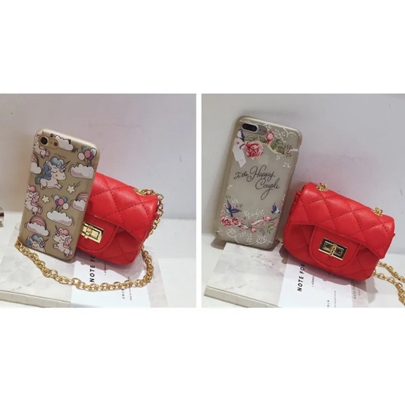 Миниатюрная Детская сумка KAFVNIE из искусственной кожи модная металлическая ведро