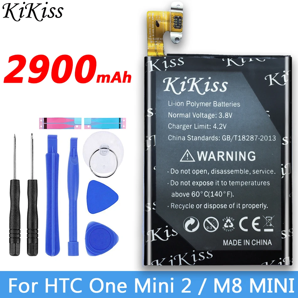 Аккумулятор большой емкости для HTC One Mini 2 mini2 / M8 mini M8mini 2900 мАч литий ионный