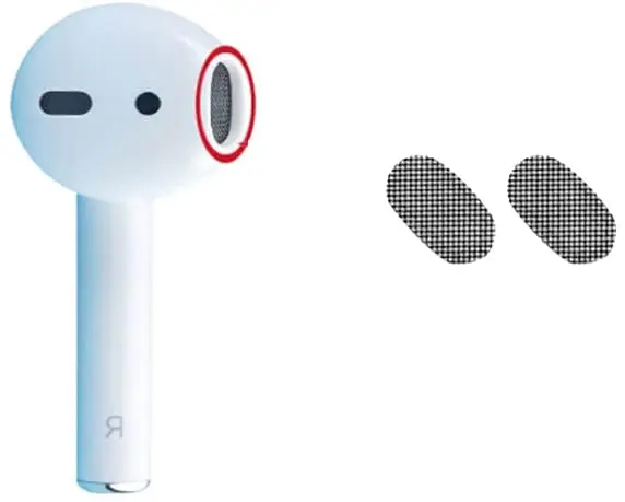 Запасные части Airpods Pro для замены сетка фильтра от пыли защищенный грязи сетчатый