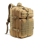 45л спортивный армейский тактический рюкзак, сумка для походов, рюкзаки для улицы, военный тактический рюкзак для охоты, рюкзак для путешествий