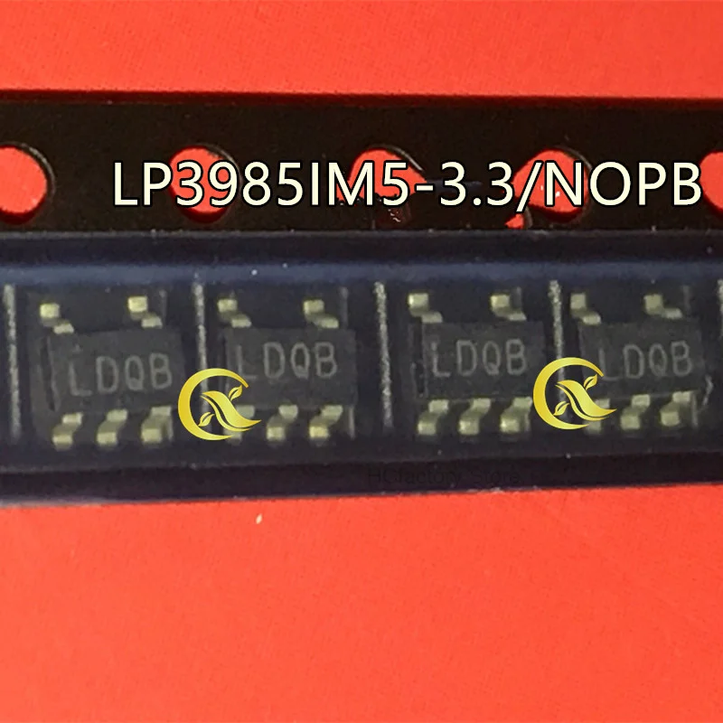 

Original Ldqb voltage regulator, original printed product lp3985im5-3.3/nopb SOT23-5, 5uds.