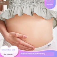 new generation silicone fake belly fake belly simulation fake pregnant actress performance props belt fake baby belly