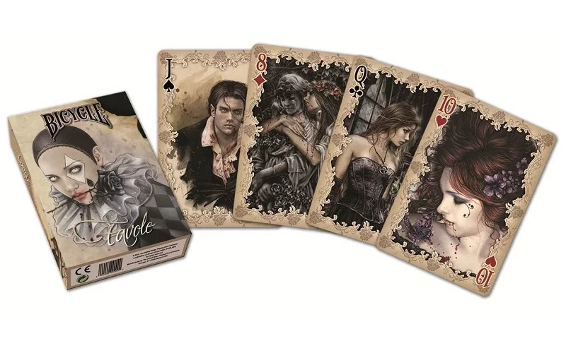 

Bicycle Favole Playing Cards Vampire Deck Victora Frances Gothic Poker Limited Edition Magic Card Games Magic Tricks Props
