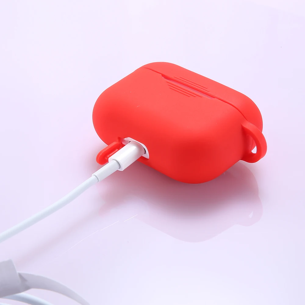 Силиконовый чехол для Airpods Pro беспроводной с Bluetooth apple airpods pro наушников Air Pods 3 чехлы