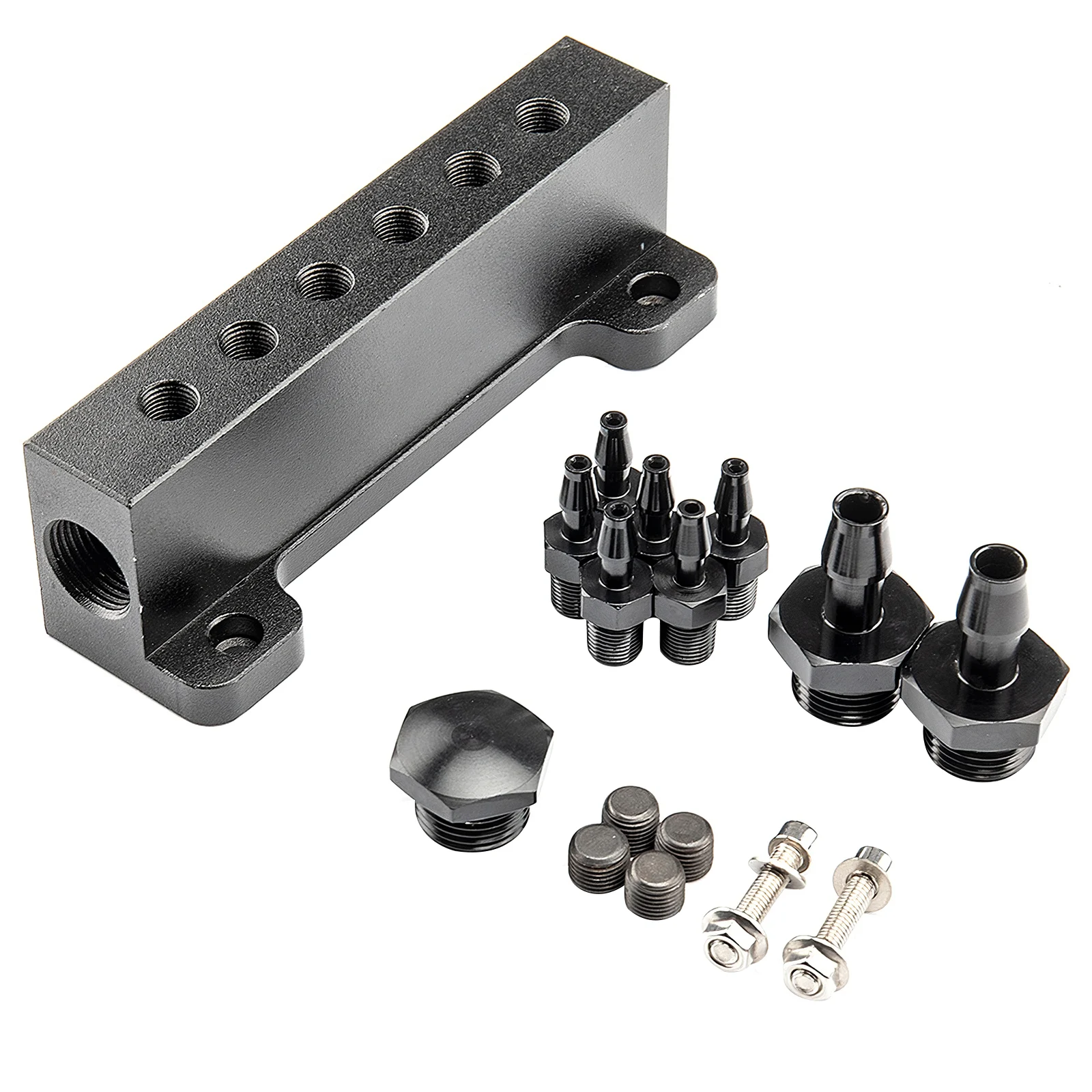 

Automotive High-Performance Vacuum Manifold Kit Valve Turbocharger Supercharged Intake Manifold And Plug Supercharger Controller