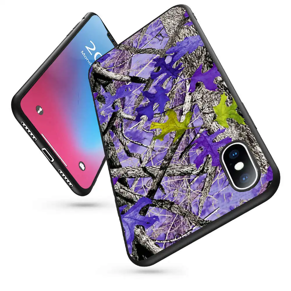 Мягкий силиконовый чехол с рисунком деревьев для iPhone 11 Pro Max X 5S 6 6S XR XS 7 8 Plus |