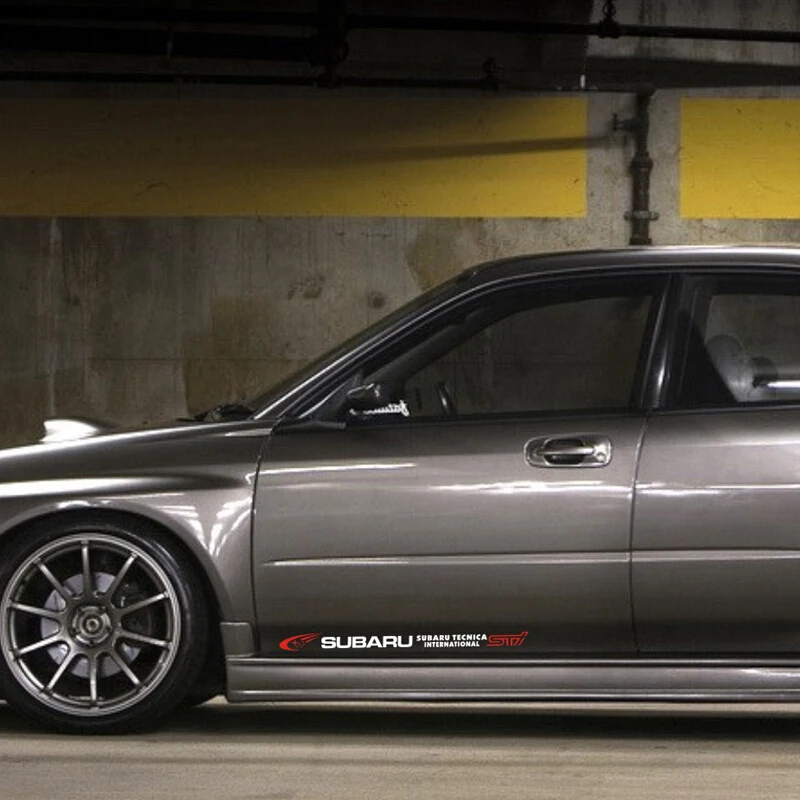 

STI sport sticker For Subaru 2018 Forester Both side body sport auto stickers