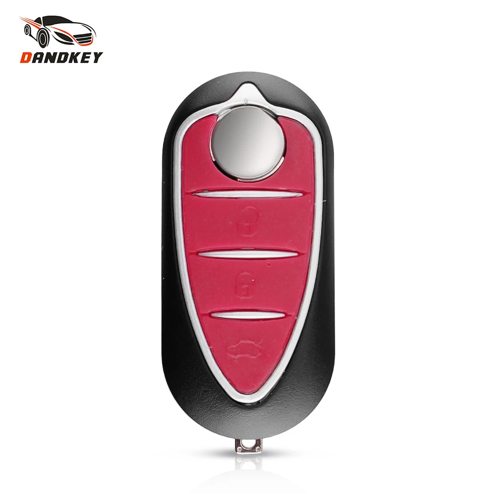 Dandkey Складная фотография с 3 кнопками для Alfa Romeo Mito 2008 2018 Giulietta 2010 2016 159 GTA 147 156 166 GT Brera
