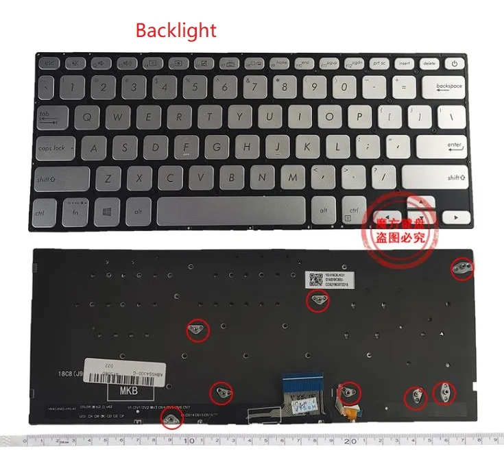 

New Laptop US Keyboard Backlight for Asus VivoBook X430 S14 K430 A430 S403 S4300F S4300U