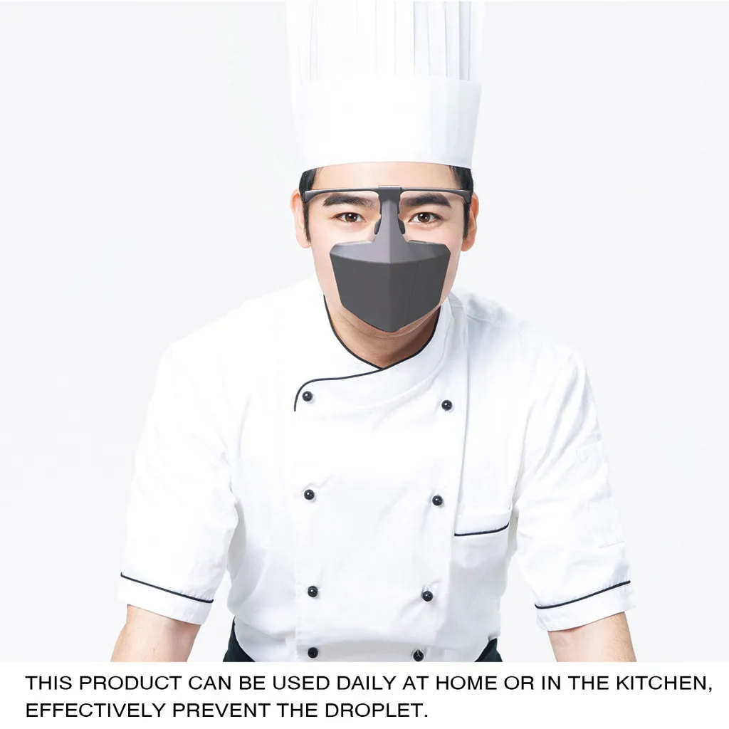 Мужская маска для лица против брызг Защитная спрей t-маска загрязнения анти-Слюна