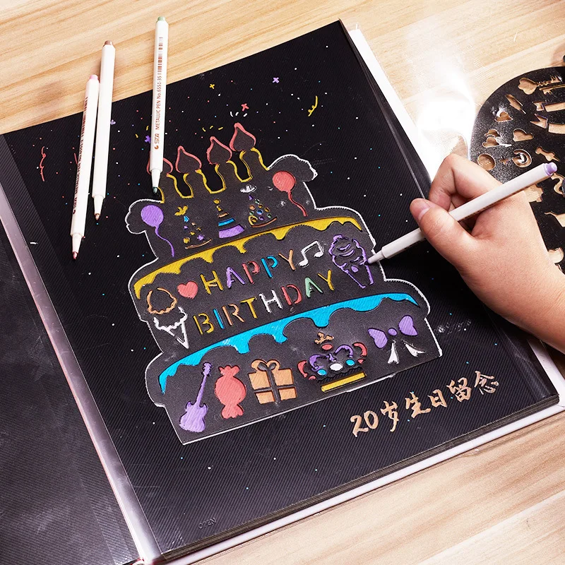 

18 Inch Sticky Type Photo Album Large Luxury Handmade DIY Instax Album Scrapbooking Photo Decor Couple Memorial Book Gifts Ideas