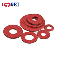 500pcs m2 m2 5 m3 round insulating washer red steel red meson kuaiba paper abrasion resistant red paper flat gasket