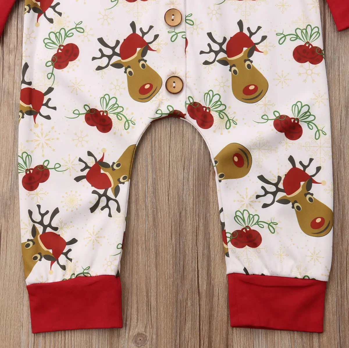 XMAS Infant Baby Boy Girl Romper Jumpsuit Playsuit One Piece Costume Spring Autumn New Arrival Warm Clothes | Детская одежда и