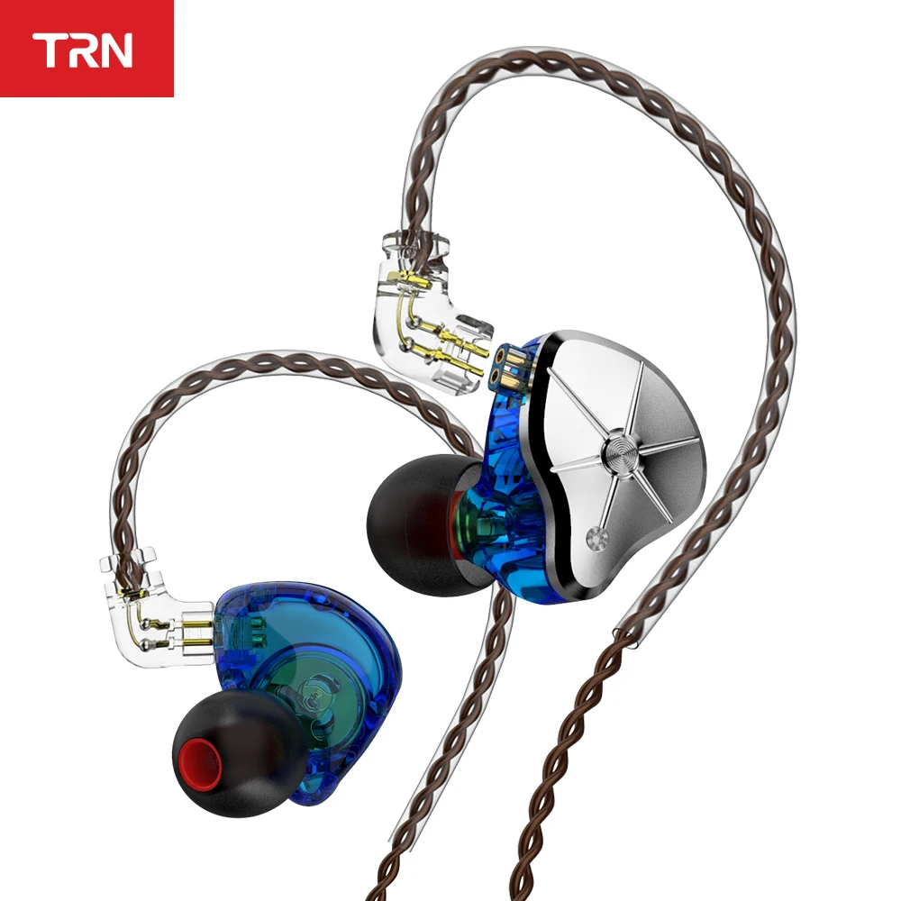 Гибридные Внутриканальные наушники TRN STM 1DD + 1BA Hi Fi DJ монитор Спортивная гарнитура