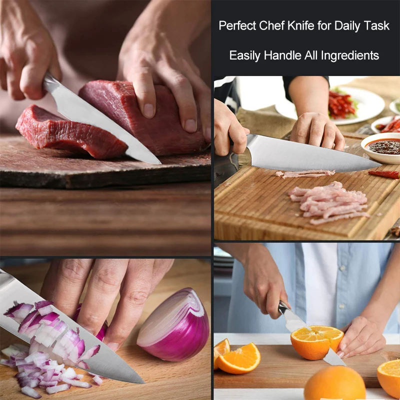 Cuchillo de Chef Gyuto cocina japones HAP40 из нержавеющей стали супер afilado для cocinar carne | Дом и сад