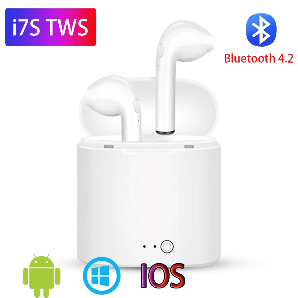 i18 TWS Bluetooth наушники i7S TWS i12 i9s стерео гарнитура для всех смартфонов PK i30 tws i20 tws i5000