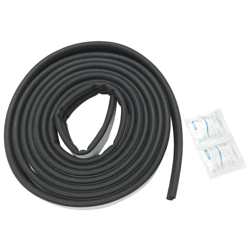 

Super Cap Seal 20 FT (1 1/2" Width x 1/2" Height x 20' Length) EPDM Rubber for Caps 200 lbs or less