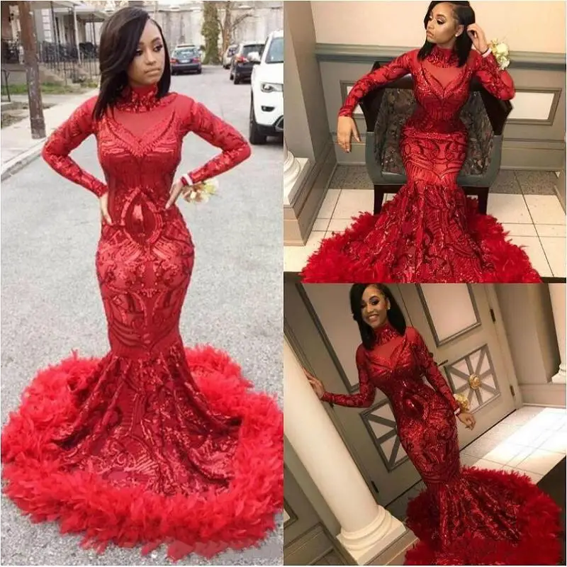 Роскошные африканские платья русалки для выпускного вечера 2020 платье с