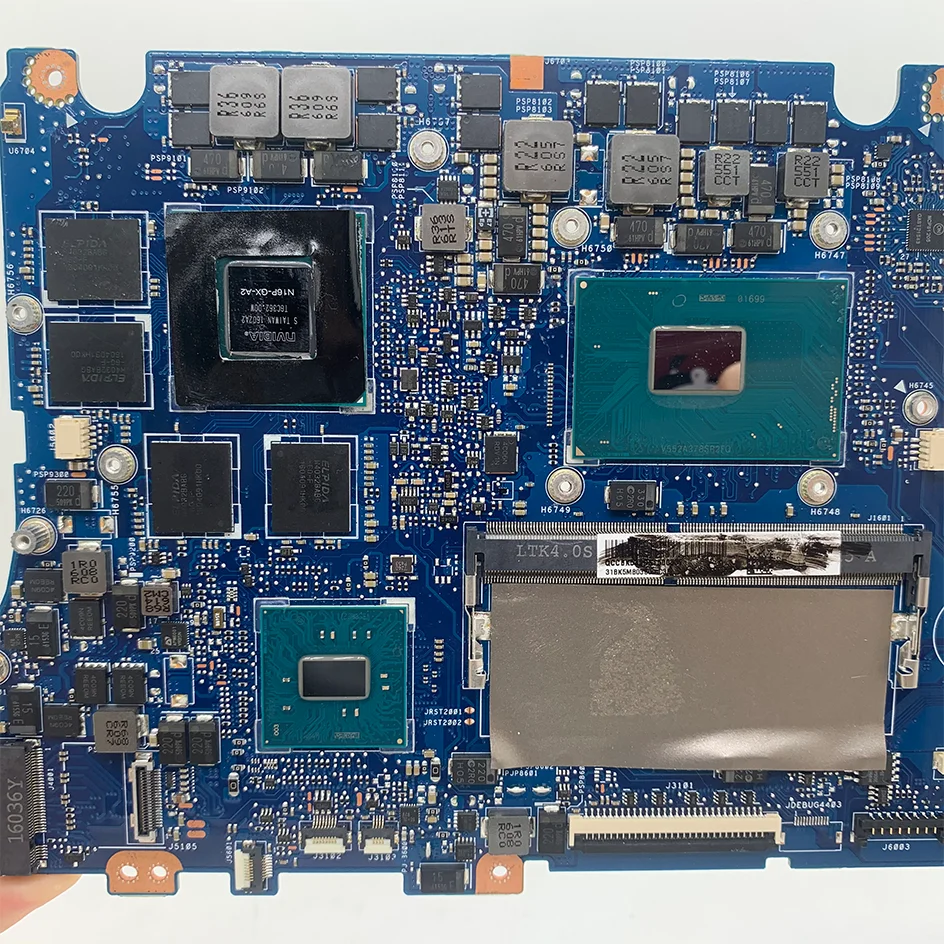 kefu n501vw laptop motherboard for asus n501v ux501vw g501vw original mainboard 8gb ram i7 6700hq gtx960m 100 test ok free global shipping