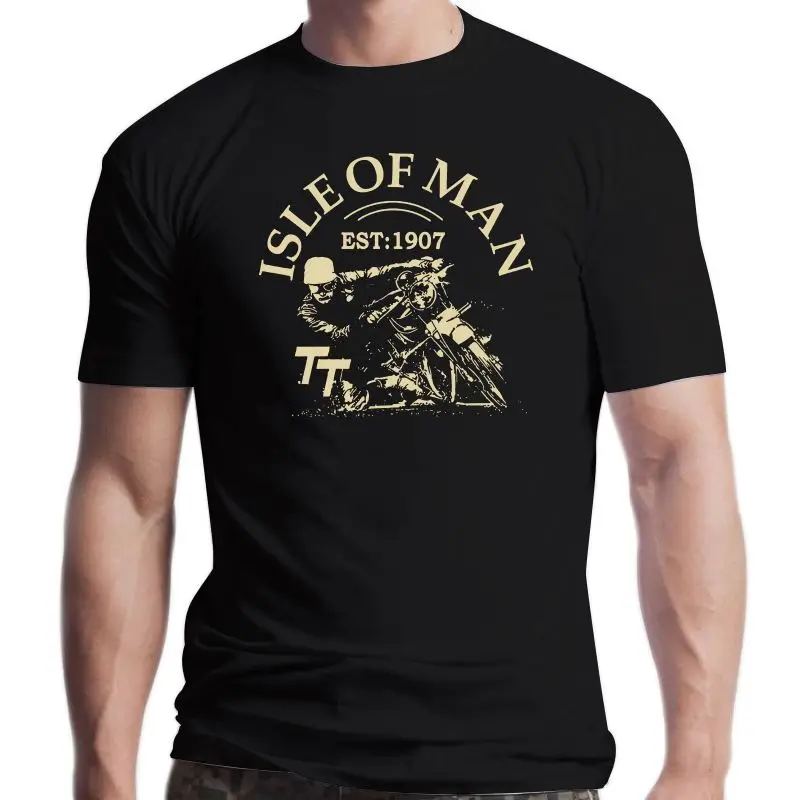 

New Isle of Man TT Races EST1907 Road Race Biker T-Shirt