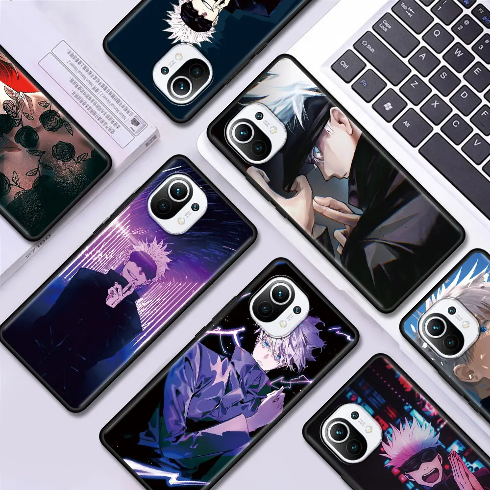 

Jujutsu Kaisen Anime Silicone Case for Xiaomi Mi 10T Pro Note 10 11 Lite 5G 9T A2 8 Lite CC9 Pro CC9E 9 Pro 5G Back Phone Cover