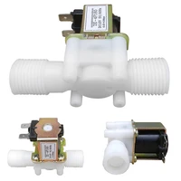 12 plastic solenoid valve 12v 24v 220v magnetic washing machine dispenser drinking water pneumatic pressure controller switch