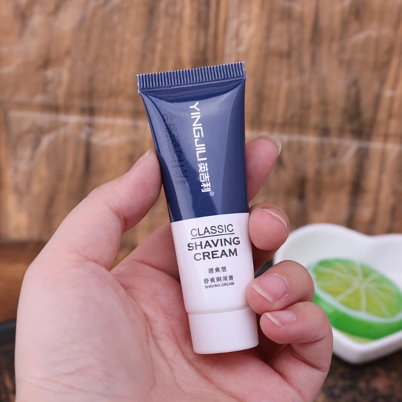 

1pcShaving Foam Manual Razor Shaving Cream for Travel Hotel Personal Beauty Face