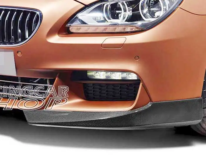 Передний спойлер из углеродного волокна сплиттер 1 пара для BMW 6-Series F06 F12 F13 M