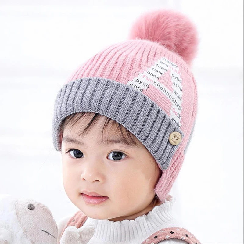 Шапка бини детская зимняя трикотажная на возраст 6 месяцев 3 года|Мужская Skullies &