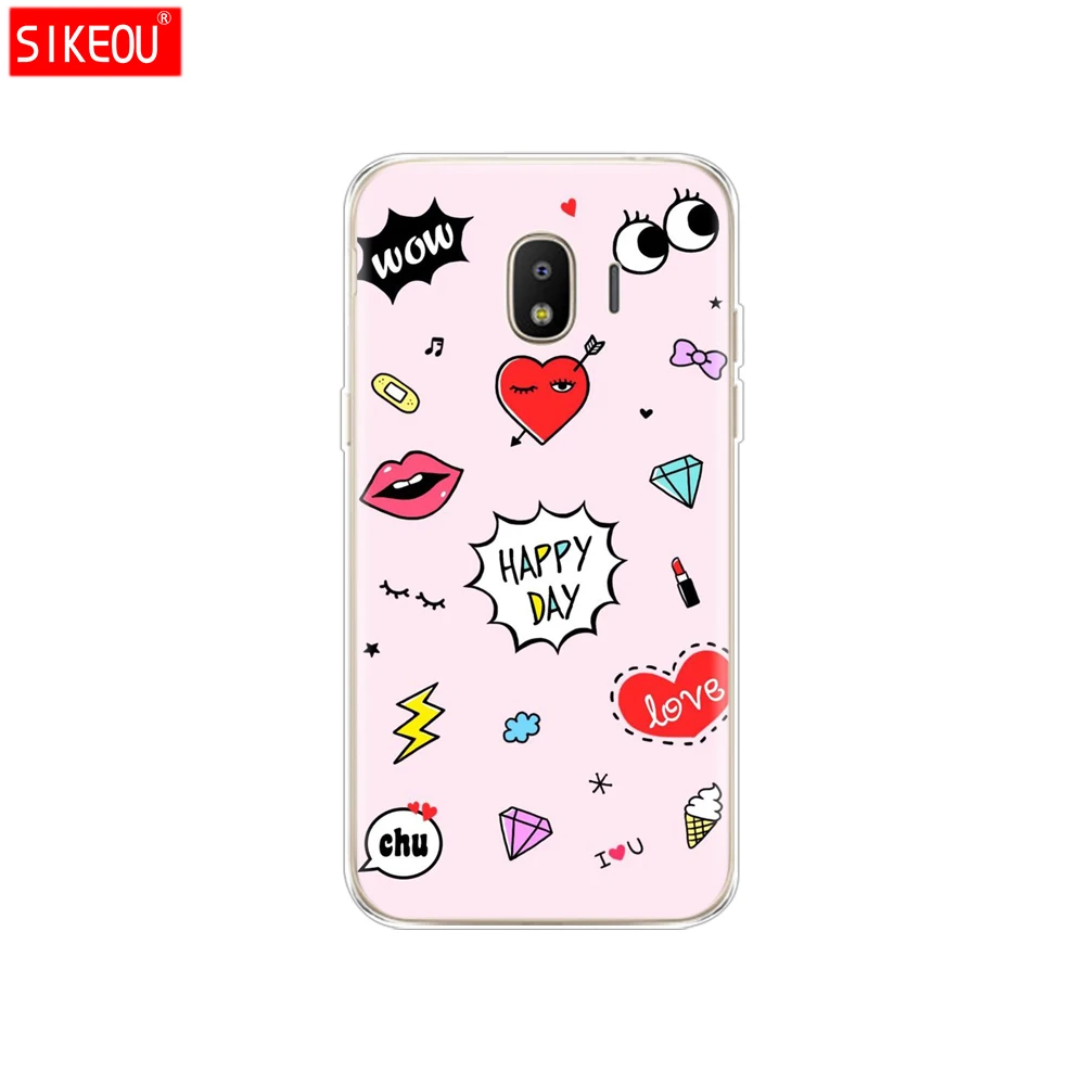 Чехол для samsung J2 Core Case силиконовый, мягкий, телефонный чехол для samsung Galaxy J2 Core J 2 SM-J260F J260F J260 защитный чехол - Цвет: 80458