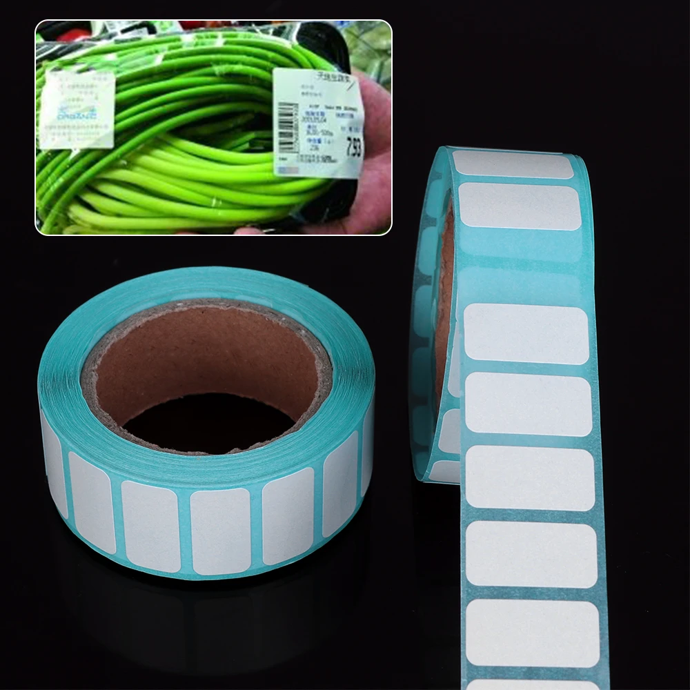 700 ПК/рулон прямая печать Водонепроницаемый клей Термальность этикетка стикер