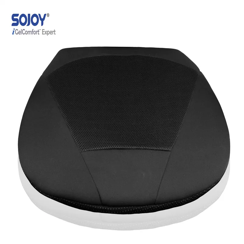 Удобная ортопедическая дышащая гелевая Подушка Sojoy iGel Coccyx для сиденья