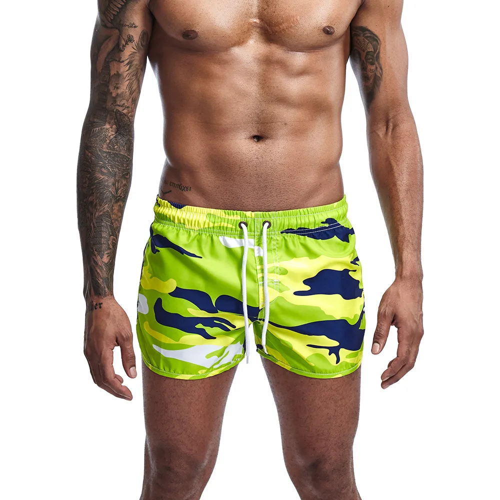 Фото Мужские шорты для плавания камуфляжные спортивные пляжные мужские | Спорт и