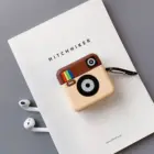 Силиконовый Чехол для Камеры Apple Airpods 12pro, с мультяшным рисунком, чехол для беспроводного зарядного устройства, Аксессуар гарнитура для airpods