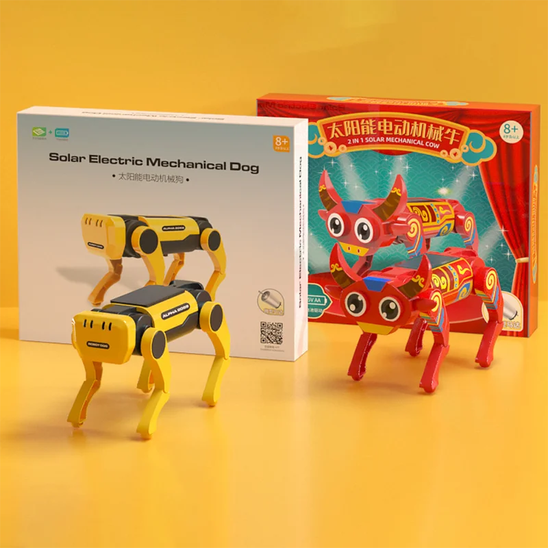Новинка Bionic Smart DIY робот-собака игрушка для крупного рогатого скота модель