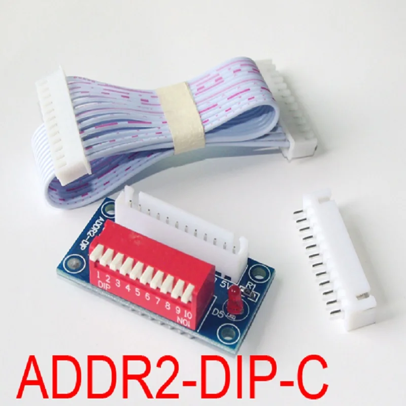 2018 1 шт. Новинка Лучшая цена ADDR2 DIP C DMX реле контроллер светодиодный для