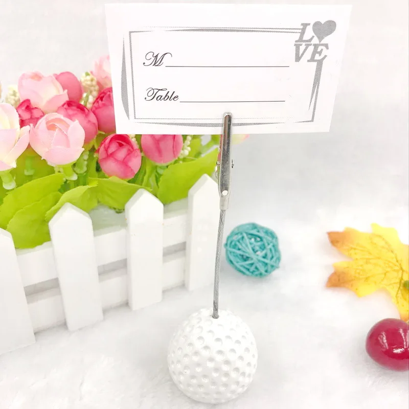 Shaped Table Number Holders Name Place Card Holder Memo Clip Party Favors