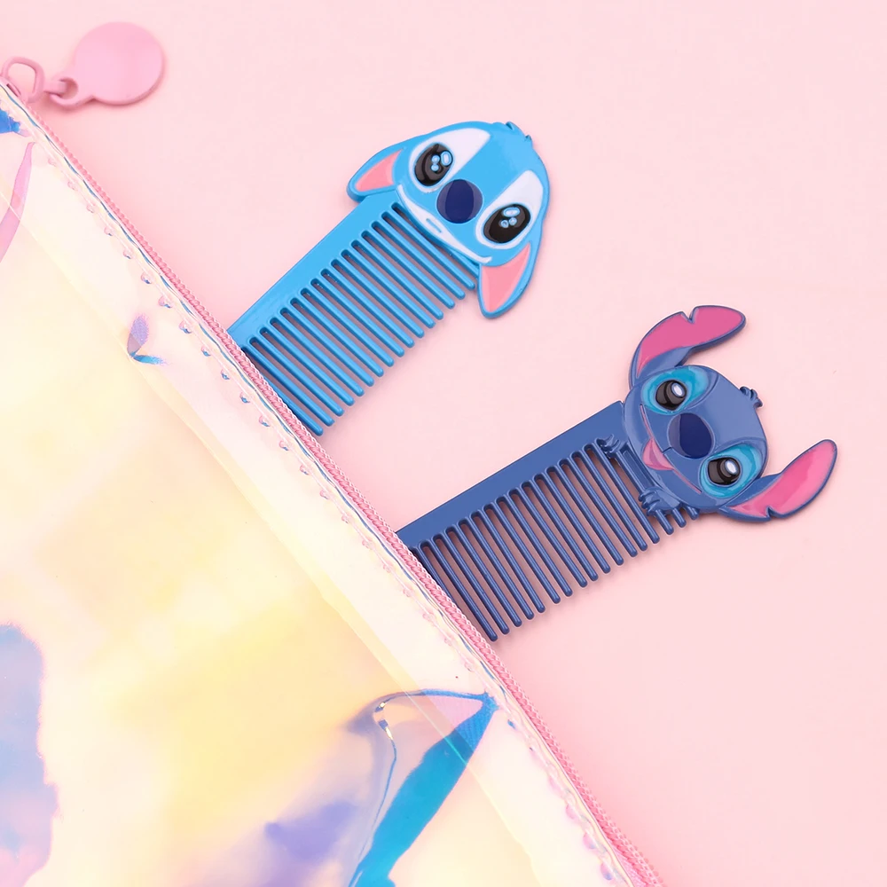 Новые Kawaii стежки игрушечные расчески аниме Лило и Стич Макияж инструмент милый Стич гребень для детей подарок на день рождения