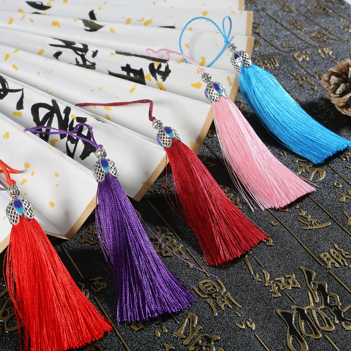 1 шт. 16 см хлопок шелк кисточкой Шарм DIY висячие серьги Этнические ручной работы ювелирных изделий Подвеска для изготовления материал аксессуары